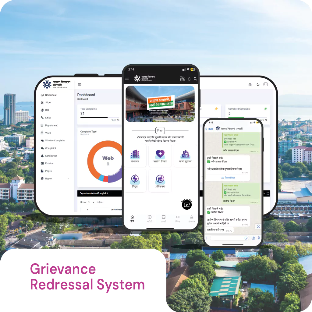 Grievance Redressal System with WhatsApp Chatbot - Deepminds Infotech ...