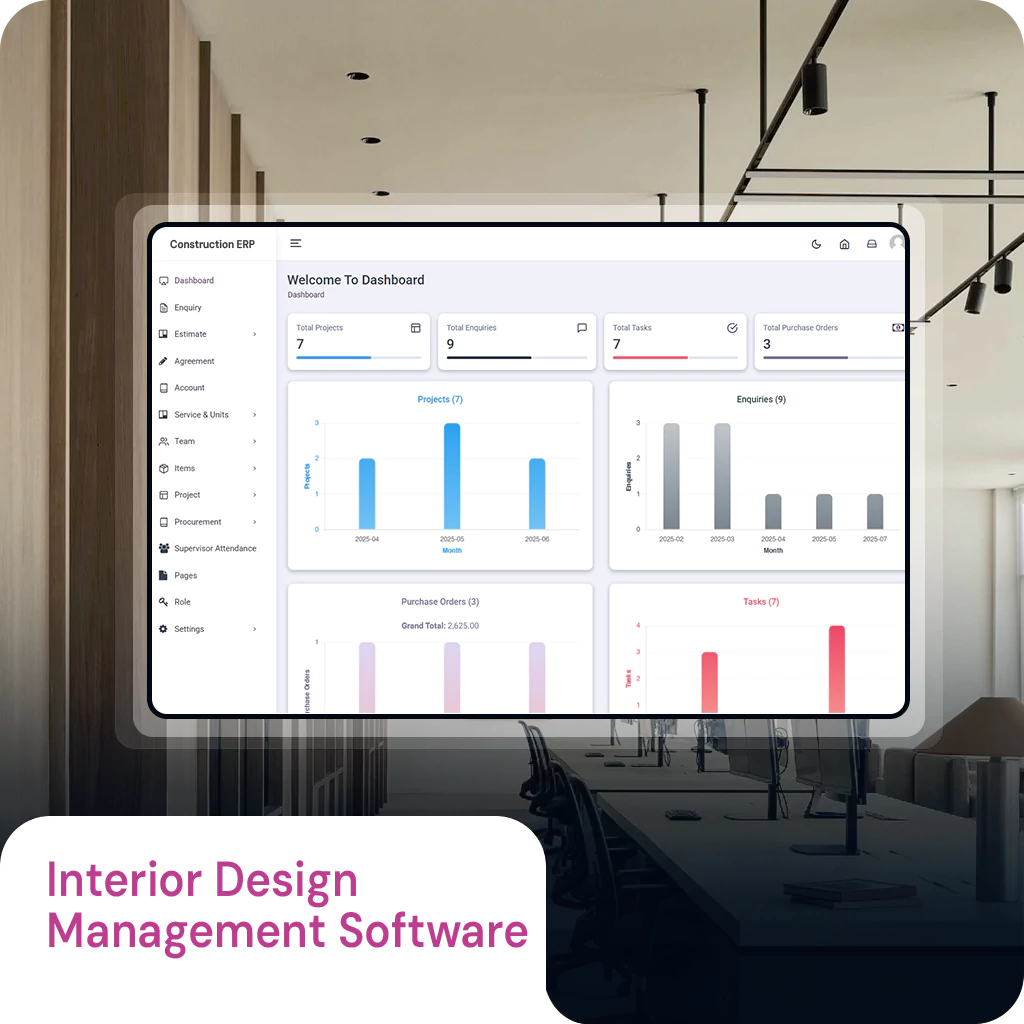Interior Design Management Software - Deepminds Infotech Pvt. Ltd.